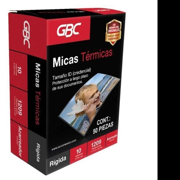 MICA TERMICA 80X115 MM 10 MIL. GBC 1209 CJA.C100 C.6